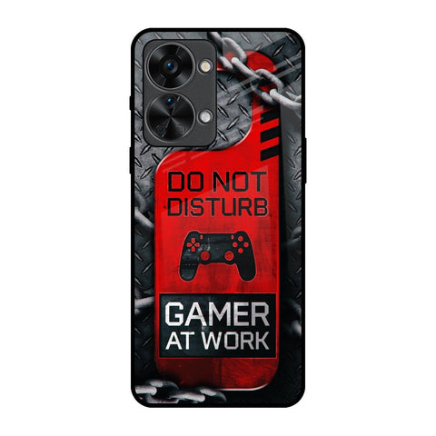 Do No Disturb OnePlus Nord 2T 5G Glass Back Cover Online