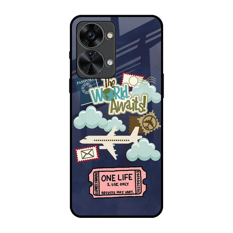 Tour The World OnePlus Nord 2T 5G Glass Back Cover Online