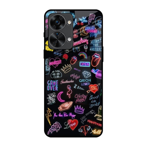 Accept The Mystery OnePlus Nord 2T 5G Glass Back Cover Online