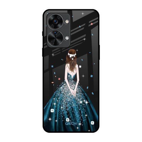 Queen Of Fashion OnePlus Nord 2T 5G Glass Back Cover Online