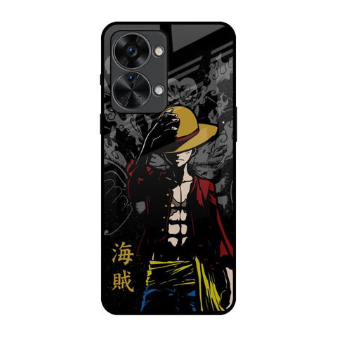 Dark Luffy OnePlus Nord 2T 5G Glass Back Cover Online