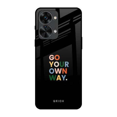 Go Your Own Way OnePlus Nord 2T 5G Glass Back Cover Online