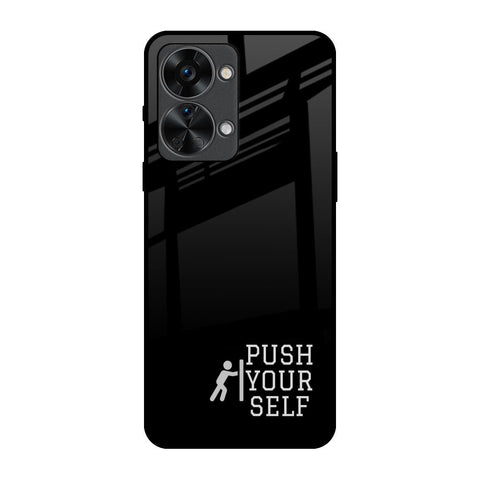 Push Your Self OnePlus Nord 2T 5G Glass Back Cover Online