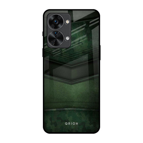 Green Leather OnePlus Nord 2T 5G Glass Back Cover Online