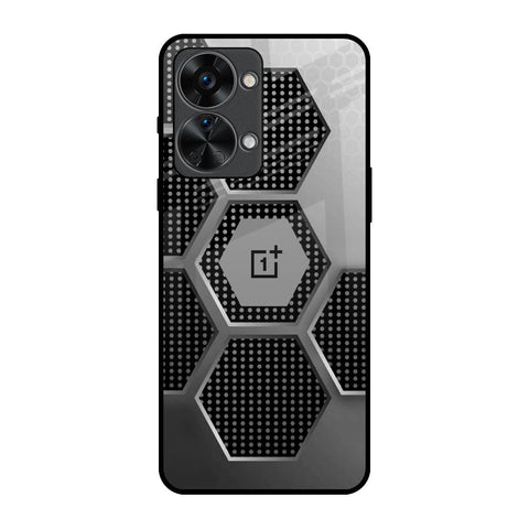 Hexagon Style OnePlus Nord 2T 5G Glass Back Cover Online