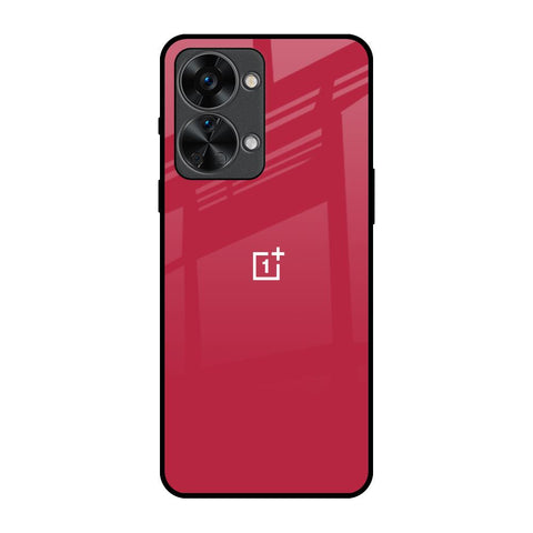 Solo Maroon OnePlus Nord 2T 5G Glass Back Cover Online