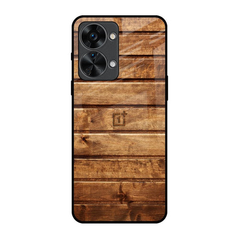 Wooden Planks OnePlus Nord 2T 5G Glass Back Cover Online