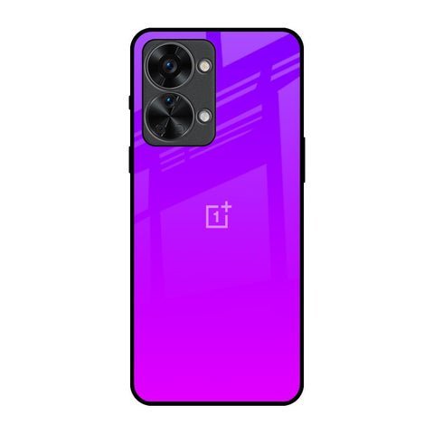 Purple Pink OnePlus Nord 2T 5G Glass Back Cover Online