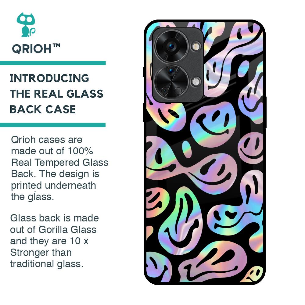 Acid Smile Glass Case for OnePlus Nord 2T 5G
