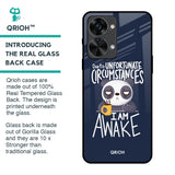 Struggling Panda Glass Case for OnePlus Nord 2T 5G