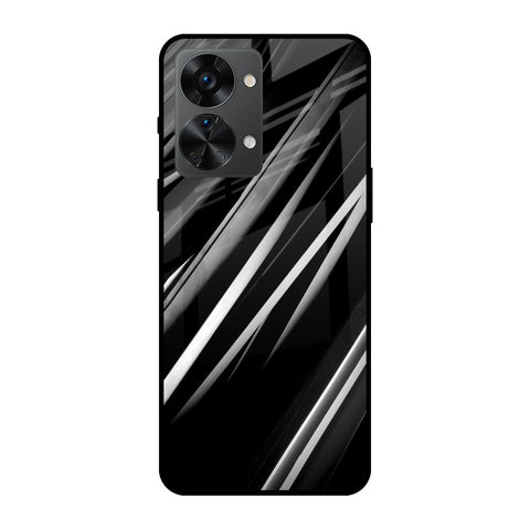 Black & Grey Gradient OnePlus Nord 2T 5G Glass Cases & Covers Online