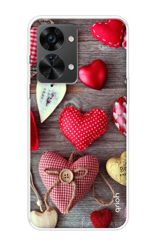 Valentine Hearts OnePlus Nord 2T 5G Back Cover