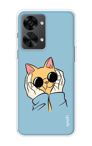 Attitude Cat OnePlus Nord 2T 5G Back Cover