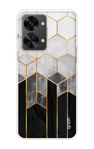 Hexagonal Pattern OnePlus Nord 2T 5G Back Cover