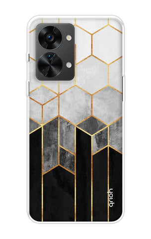 Hexagonal Pattern OnePlus Nord 2T 5G Back Cover