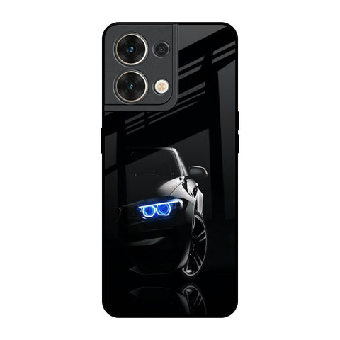 Car In Dark Oppo Reno8 5G Glass Back Cover Online