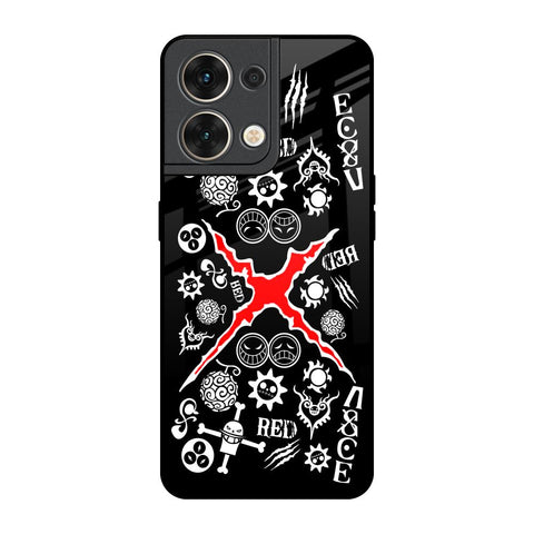 Red Zone Oppo Reno8 5G Glass Back Cover Online
