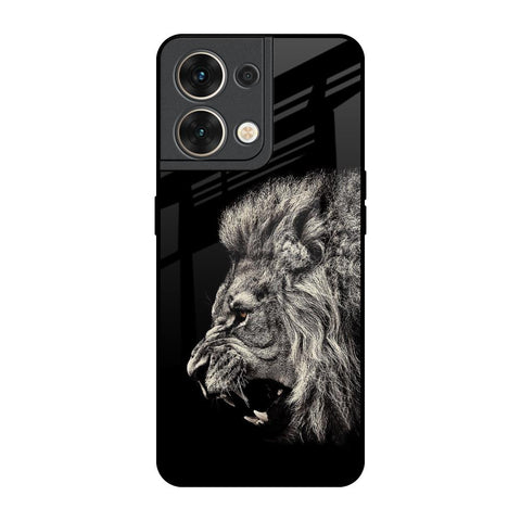 Brave Lion Oppo Reno8 5G Glass Back Cover Online