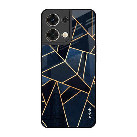 Abstract Tiles Oppo Reno8 5G Glass Back Cover Online