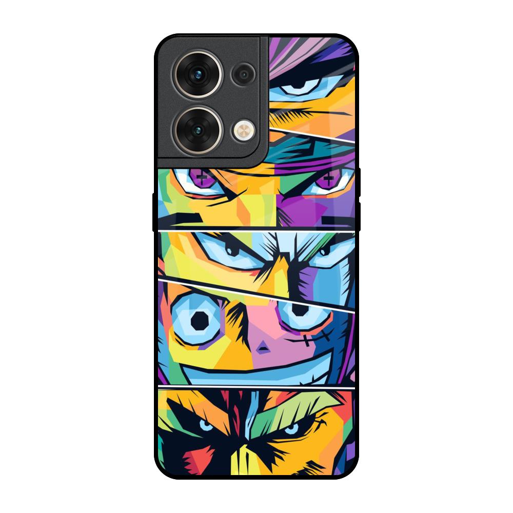 Anime Legends Oppo Reno8 5G Glass Back Cover Online