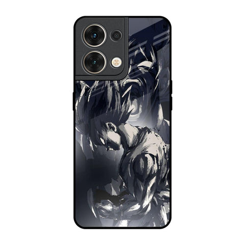 Sketch Art DB Oppo Reno8 5G Glass Back Cover Online