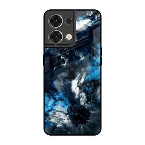 Cloudy Dust Oppo Reno8 5G Glass Back Cover Online