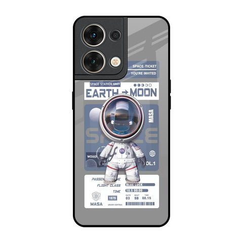 Space Flight Pass Oppo Reno8 5G Glass Back Cover Online