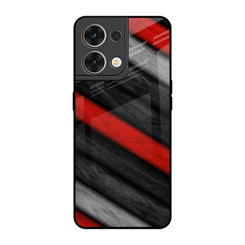 Soft Wooden Texture Oppo Reno8 5G Glass Back Cover Online