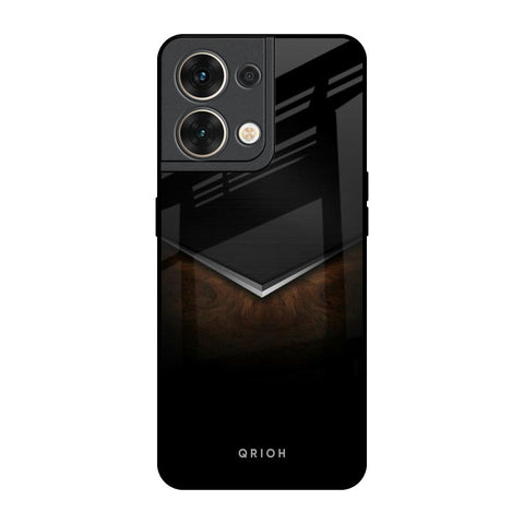 Dark Walnut Oppo Reno8 5G Glass Back Cover Online