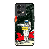 Astronaut on Mars Oppo Reno8 5G Glass Back Cover Online