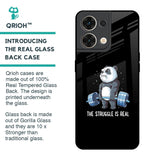 Real Struggle Glass Case for Oppo Reno8 5G