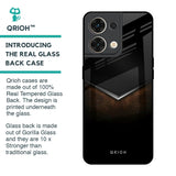 Dark Walnut Glass Case for Oppo Reno8 5G