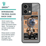 Space Ticket Glass Case for Oppo Reno8 5G
