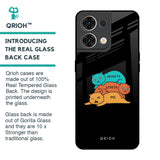 Anxiety Stress Glass Case for Oppo Reno8 5G