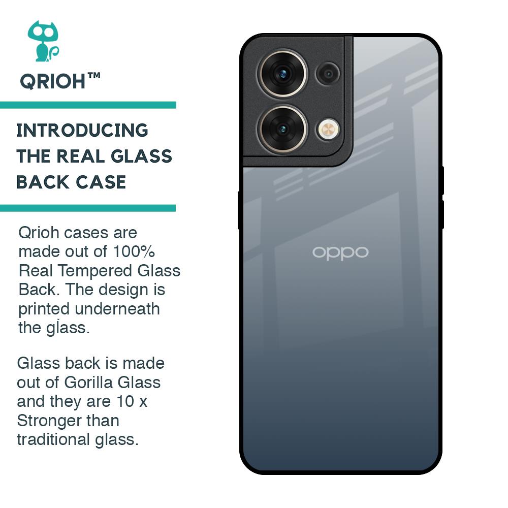 Dynamic Black Range Glass Case for Oppo Reno8 5G