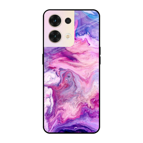 Cosmic Galaxy Oppo Reno8 5G Glass Cases & Covers Online
