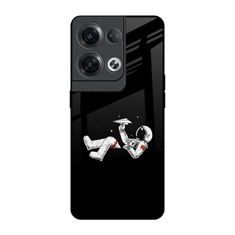 Space Traveller Oppo Reno8 Pro 5G Glass Back Cover Online