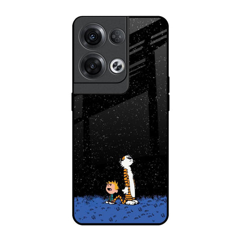 Night Sky Star Oppo Reno8 Pro 5G Glass Back Cover Online