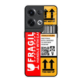 Handle With Care Oppo Reno8 Pro 5G Glass Back Cover Online