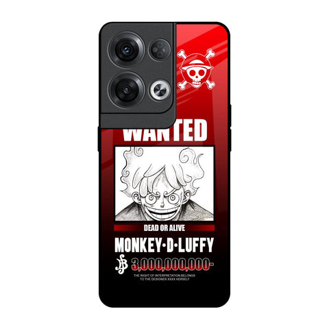 Luffy Wanted Oppo Reno8 Pro 5G Glass Back Cover Online
