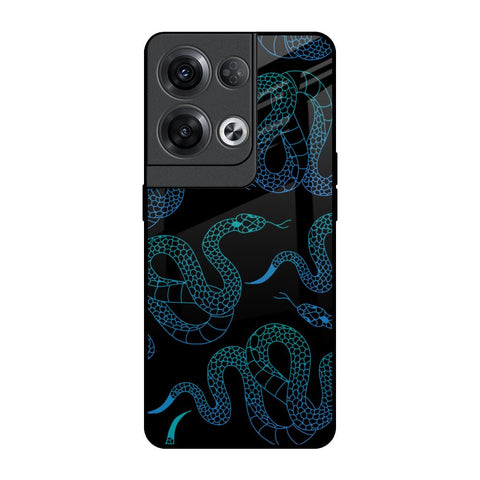 Serpentine Oppo Reno8 Pro 5G Glass Back Cover Online
