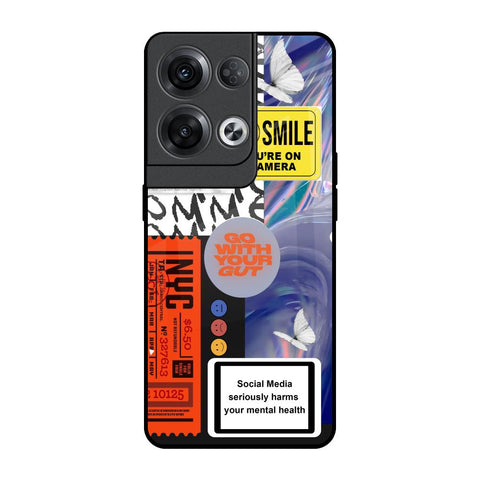 Smile for Camera Oppo Reno8 Pro 5G Glass Back Cover Online