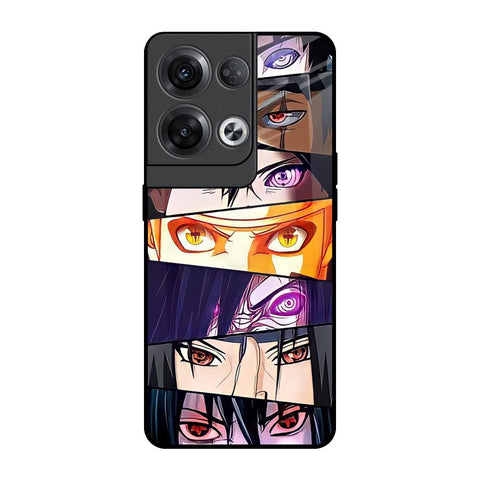 Anime Eyes Oppo Reno8 Pro 5G Glass Back Cover Online