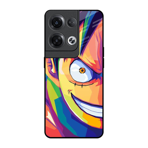 Monkey Wpap Pop Art Oppo Reno8 Pro 5G Glass Back Cover Online