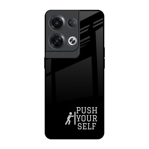 Push Your Self Oppo Reno8 Pro 5G Glass Back Cover Online