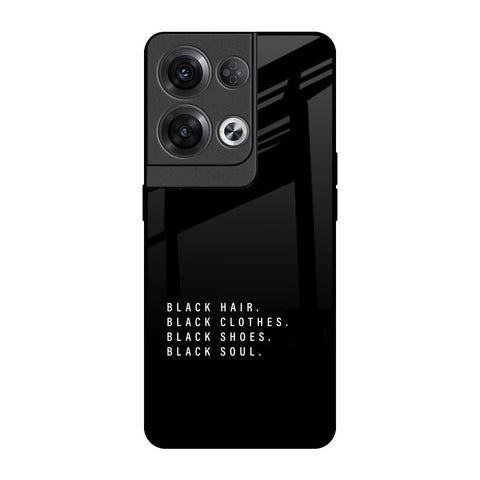 Black Soul Oppo Reno8 Pro 5G Glass Back Cover Online