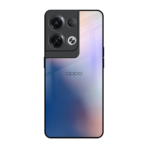 Blue Mauve Gradient Oppo Reno8 Pro 5G Glass Back Cover Online