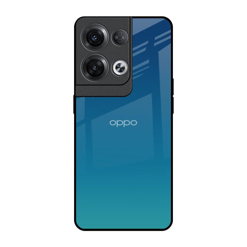 Celestial Blue Oppo Reno8 Pro 5G Glass Back Cover Online