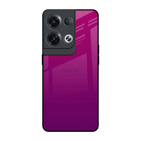 Magenta Gradient Oppo Reno8 Pro 5G Glass Back Cover Online