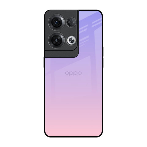 Lavender Gradient Oppo Reno8 Pro 5G Glass Back Cover Online